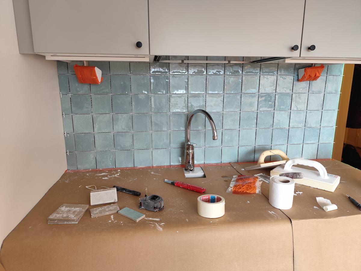 Keittiön detaljikuva