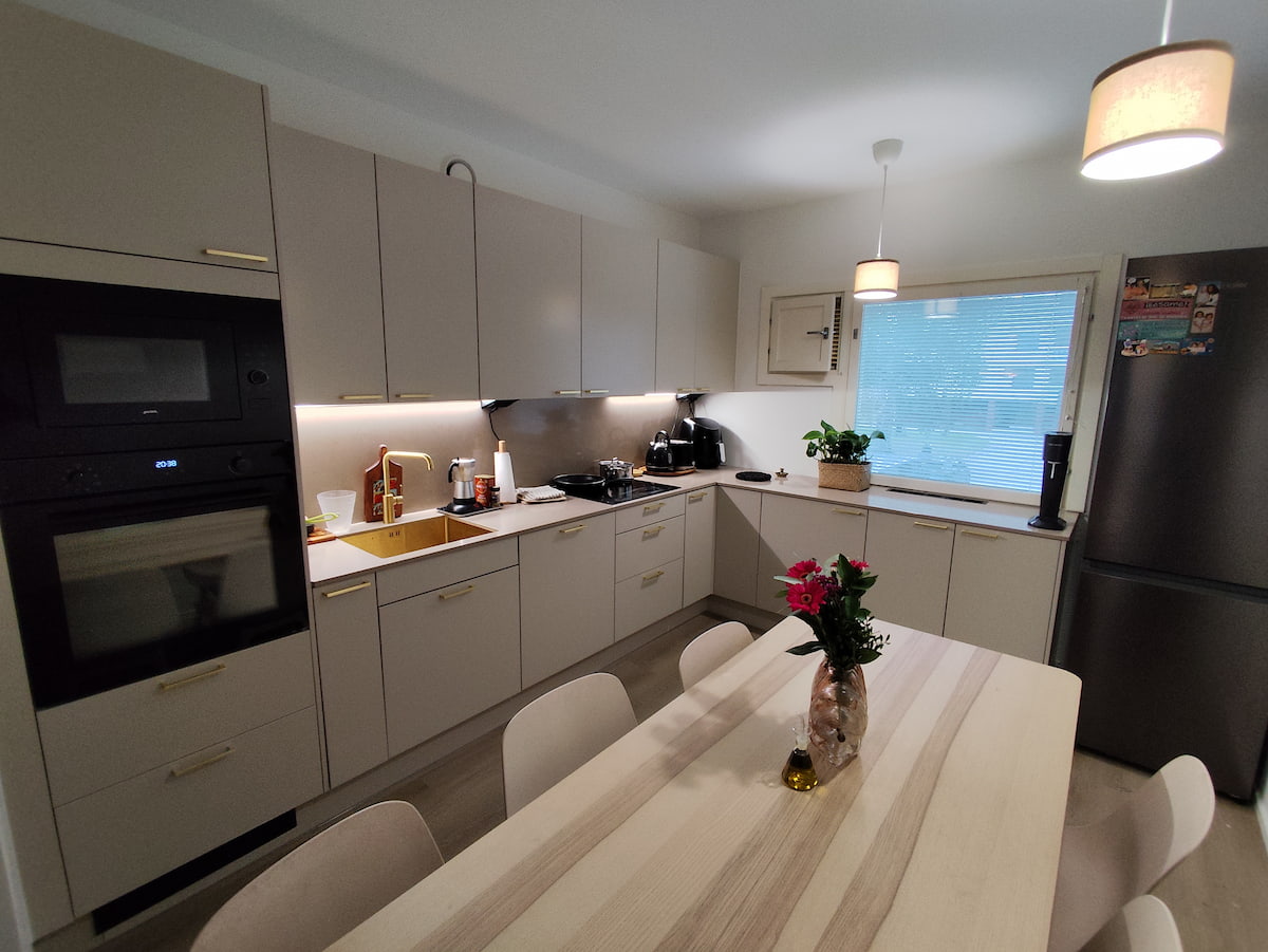 Keittiön detaljikuva