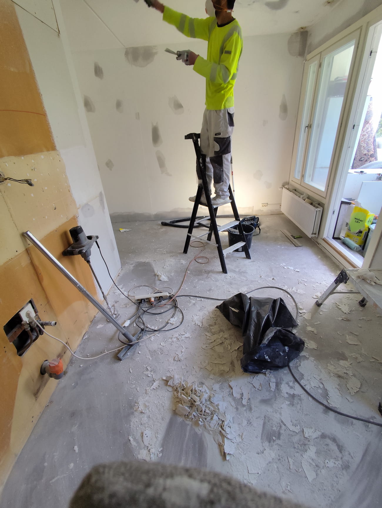 Tasoitustyö käynnissä